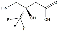 (3R)-3-(AMINOMETHYL)-4,4,4-TRIFLUORO-3-HYDROXYBUTANOIC ACID