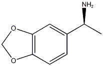(1S)-1-(1,3-BENZODIOXOL-5-YL)ETHANAMINE Struktur