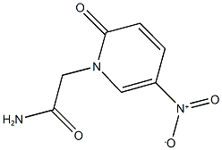2-(5-NITRO-2-OXOPYRIDIN-1(2H)-YL)ACETAMIDE Structure