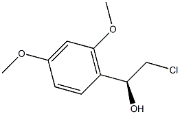 (1S)-2-CHLORO-1-(2,4-DIMETHOXYPHENYL)ETHANOL Structure