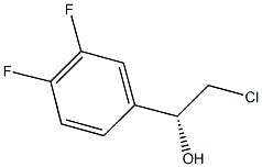 (1R)-2-CHLORO-1-(3,4-DIFLUOROPHENYL)ETHANOL Structure
