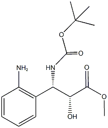 methyl (2R,3S)-3-(2-aminophenyl)-3-[(tert-butoxycarbonyl)amino]-2-hydroxypropanoate