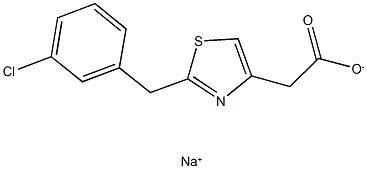 sodium [2-(3-chlorobenzyl)-1,3-thiazol-4-yl]acetate