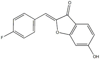 2-(4-fluorobenzylidene)-6-hydroxy-1-benzofuran-3(2H)-one