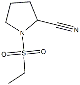 1-(ethylsulfonyl)pyrrolidine-2-carbonitrile Structure