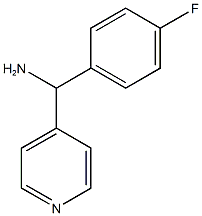 (4-fluorophenyl)(pyridin-4-yl)methanamine