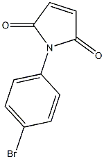 1-(4-bromophenyl)-2,5-dihydro-1H-pyrrole-2,5-dione Structure