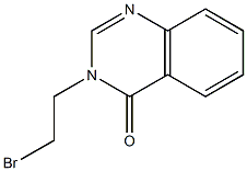 3-(2-bromoethyl)-3,4-dihydroquinazolin-4-one,,结构式