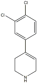 4-(3,4-dichlorophenyl)-1,2,3,6-tetrahydropyridine Struktur