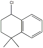 4-chloro-1,1-dimethyl-1,2,3,4-tetrahydronaphthalene Struktur