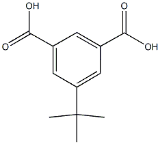 5-tert-butylbenzene-1,3-dicarboxylic acid Struktur