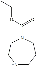 ethyl 1,4-diazepane-1-carboxylate 化学構造式
