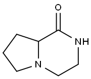 octahydropyrrolo[1,2-a]piperazin-1-one Struktur