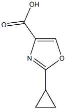 2-cyclopropyl-1,3-oxazole-4-carboxylic acid Structure