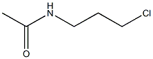 N-(3-Chloropropyl)acetamide, 14091-77-1, 结构式