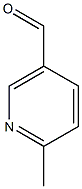 6-Methylpyridine-3-carbaldehyde 化学構造式