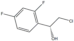 (1R)-2-CHLORO-1-(2,4-DIFLUOROPHENYL)ETHANOL 结构式