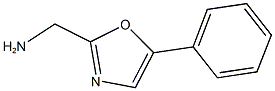 (5-phenyl-1,3-oxazol-2-yl)methylamine Structure