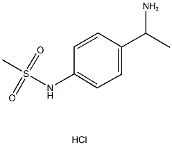 N-[4-(1-aminoethyl)phenyl]methanesulfonamide hydrochloride