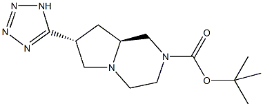 tert-butyl (7R,8aS)-7-(1H-tetrazol-5-yl)hexahydropyrrolo[1,2-a]pyrazine-2(1H)-carboxylate