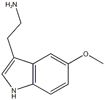 2-(5-methoxy-1H-indol-3-yl)ethan-1-amine Structure
