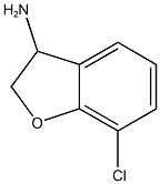 7-chloro-2,3-dihydro-1-benzofuran-3-amine Structure