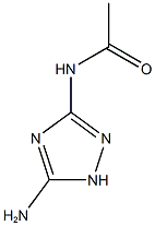 N-(5-amino-1H-1,2,4-triazol-3-yl)acetamide Structure