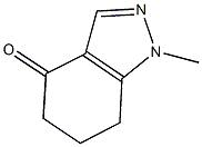 1-METHYL-1,5,6,7-TETRAHYDRO-4H-INDAZOL-4-ONE Structure