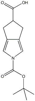 2-(TERT-BUTOXYCARBONYL)-2,4,5,6-TETRAHYDROCYCLOPENTA[C]PYRROLE-5-CARBOXYLIC ACID