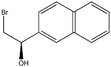 (1R)-2-BROMO-1-(2-NAPHTHYL)ETHANOL Structure