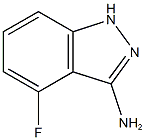 4-fluoro-1H-indazol-3-amine 化学構造式