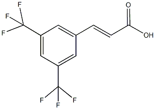 (2E)-3-[3,5-bis(trifluoromethyl)phenyl]acrylic acid
