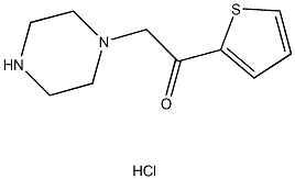 2-piperazin-1-yl-1-thien-2-ylethanone hydrochloride
