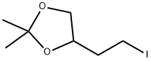 4-(2-iodoethyl)-2,2-dimethyl-1,3-dioxolane, 98095-37-5, 结构式