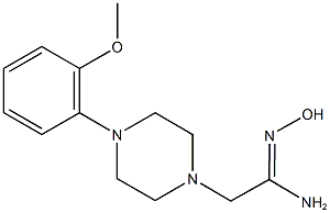 (1Z)-N'-hydroxy-2-[4-(2-methoxyphenyl)piperazin-1-yl]ethanimidamide
