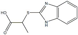 2-(1H-1,3-benzodiazol-2-ylsulfanyl)propanoic acid
