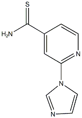 2-(1H-imidazol-1-yl)pyridine-4-carbothioamide|