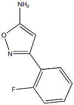  3-(2-fluorophenyl)-1,2-oxazol-5-amine