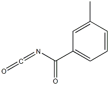 3-methylbenzoyl isocyanate Struktur