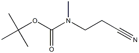 tert-butyl N-(2-cyanoethyl)-N-methylcarbamate