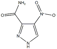 4-nitro-1H-pyrazole-3-carboxamide Structure
