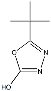 5-tert-Butyl-1,3,4-oxadiazol-2-ol Structure