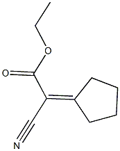 ETHYL CYANO(CYCLOPENTYLIDENE)ACETATE Struktur