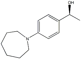 (1S)-1-(4-AZEPAN-1-YLPHENYL)ETHANOL Structure