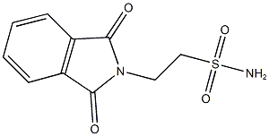 2-(1,3-DIOXO-1,3-DIHYDRO-2H-ISOINDOL-2-YL)ETHANESULFONAMIDE Structure