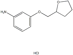 3-(TETRAHYDROFURAN-2-YLMETHOXY)ANILINE HYDROCHLORIDE Struktur