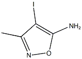 4-iodo-3-methylisoxazol-5-amine Structure