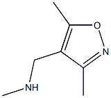 N-[(3,5-dimethylisoxazol-4-yl)methyl]-N-methylamine Structure