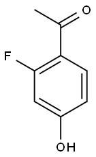 1-(2-fluoro-4-hydroxyphenyl)ethan-1-one Structure