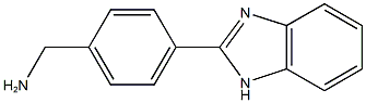 [4-(1H-1,3-benzodiazol-2-yl)phenyl]methanamine Structure